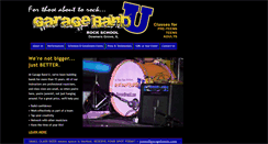 Desktop Screenshot of garagebandu.com